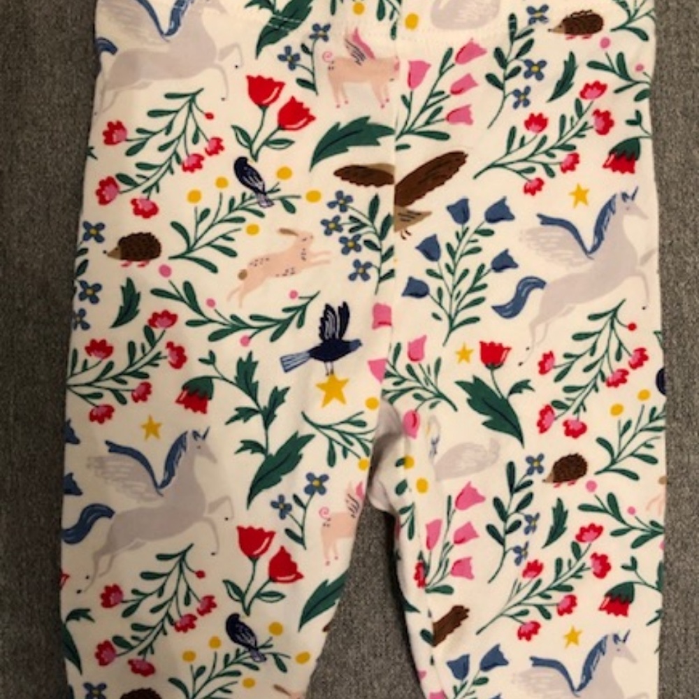 HTF Boden Peculiar Pets Leggings, 0-3M EUC!